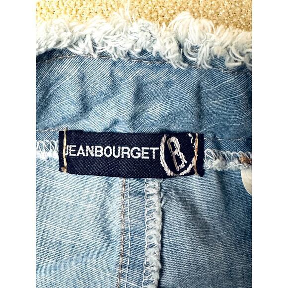 Jean Bourget Blue Lightweight  Flare Skirt Adjustable Waist Girls Size 8 - Picture 3 of 5